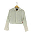 homme girls クロップド丈 開襟 L/S シャツ import レディース M