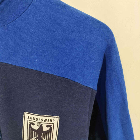 80S TRIGEMA 西ドイツ軍 ミリタリー OPTIジップ ジップアップトラックジャケット メンズ JPN:46