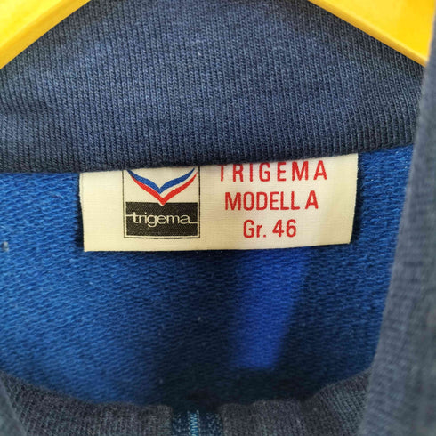 80S TRIGEMA 西ドイツ軍 ミリタリー OPTIジップ ジップアップトラックジャケット メンズ JPN:46