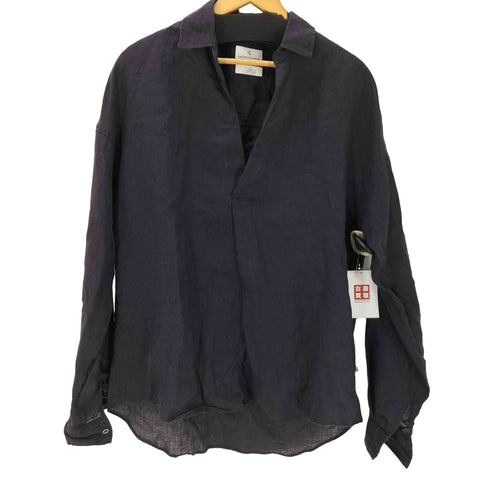 COLONY CLOTHING Albini社 LUXURY RESORT ラグジュアリー リゾート リネン カプリ シャツ メンズ JPN:M