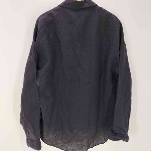 COLONY CLOTHING Albini社 LUXURY RESORT ラグジュアリー リゾート リネン カプリ シャツ メンズ JPN:M