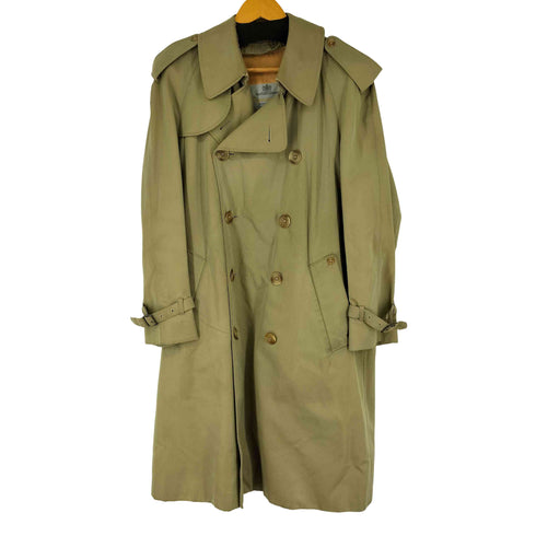 アクアスキュータム AQUASCUTUM 80s トレンチコート メンズ