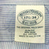 ブルックスブラザーズ BROOKS BROTHERS SLIM FIT ストライプ BDシャツ メンズ 17 1/2-34