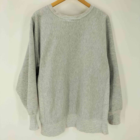 チャンピオン Champion 90S USA製 刺繍タグ REVERSE WEAVE リバースウィーブ IOWA 80 2段 アーチロゴ プリント スウェット 霜降り メンズ import:XL