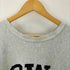 チャンピオン Champion 90S USA製 刺繍タグ REVERSE WEAVE リバースウィーブ IOWA 80 2段 アーチロゴ プリント スウェット 霜降り メンズ import:XL