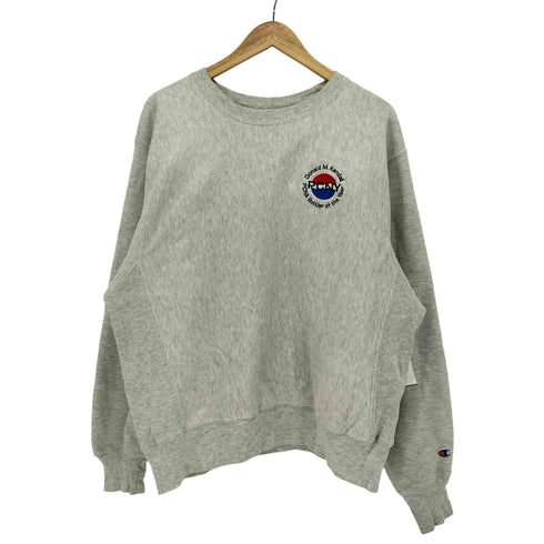 チャンピオン Champion 00S PREMIUM REVERSE WEAVE リバース ウィーブ 企業 ロゴ 刺繍 クルーネック スウェット メンズ import:M