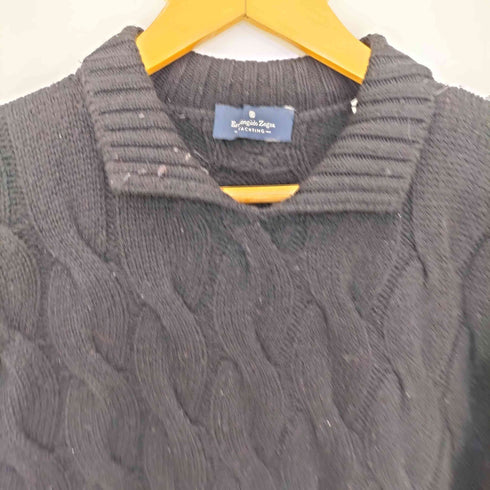 エルメネジルドゼニア Ermenegildo Zegna YACHING ハイネック ケーブルニット メンズ import:L