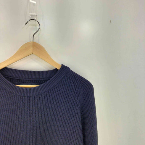 エルメネジルドゼニア Ermenegildo Zegna イタリア製 畦編み ウールニット メンズ import:XL