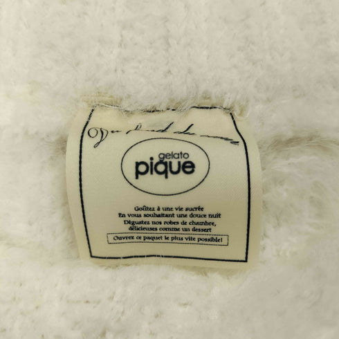 ジェラートピケ gelato pique フェザーニットロングパンツ レディース F