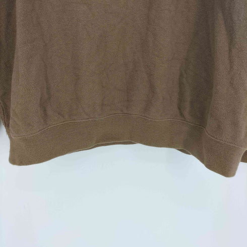 ラコステ LACOSTE 別注 HALF ZIP PULLOVER 鹿の子 ハーフジップ プルオーバー メンズ FR3 USA S