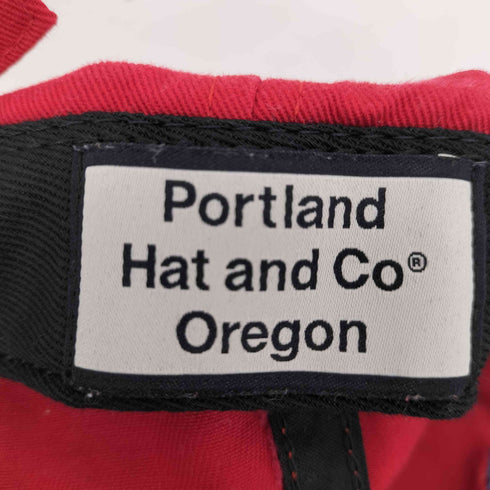 Portland Hat and Co Oregon USA製 PhEx ロゴ 刺繍 6パネル キャップ メンズ