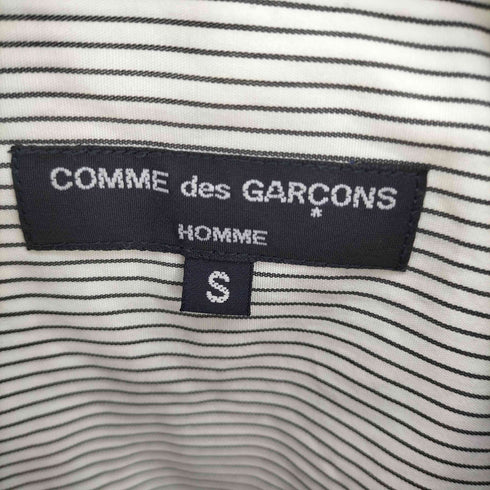 コムデギャルソンオム COMME des GARCONS HOMME AD2023 24SS 切替 L/S ストライプ シャツ メンズ JPN:S