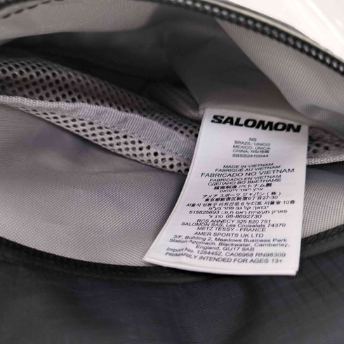 サロモン SALOMON 24SS ACS POUCH 2 TURBULENCE Monument エーシーエス ポーチ ショルダー バッグ サコッシュ メンズ