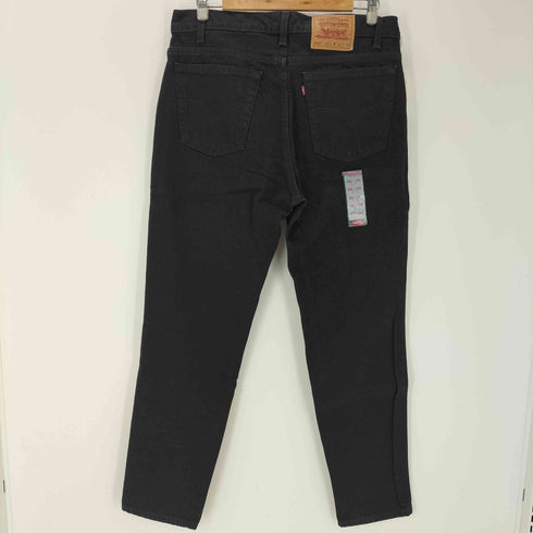 リーバイス Levis 90S USA製 ボタン裏 553 刻印 SLIM FIT TAPERED LEG 512 スリム テーパード スーパーブラック デニム パンツ デットストック 1995年製 メンズ W:336 L:30