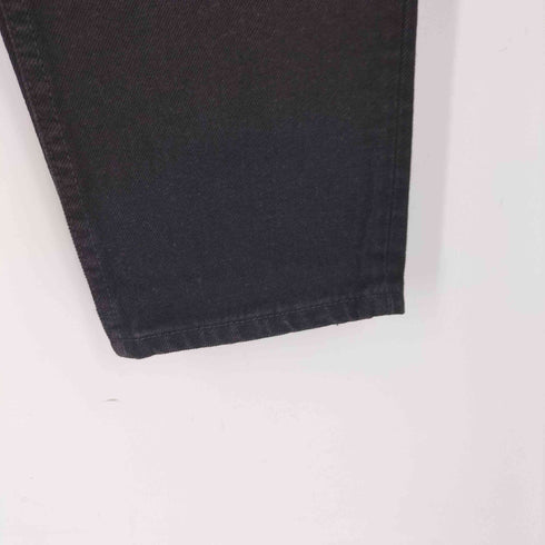 リーバイス Levis 90S USA製 ボタン裏 553 刻印 SLIM FIT TAPERED LEG 512 スリム テーパード スーパーブラック デニム パンツ デットストック 1995年製 メンズ W:336 L:30