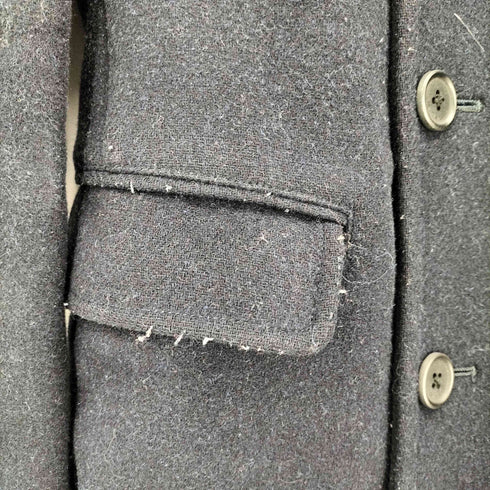 カルバンクライン CALVIN KLEIN 襟 3点留め ウール P コート メンズ import:M