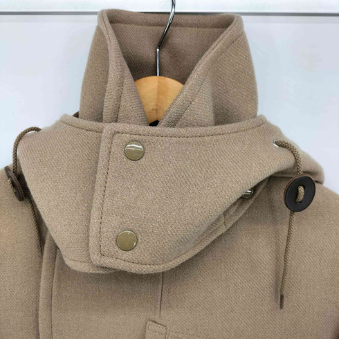 カバンドズッカ CABANE de ZUCCa デタッチャブル フード ウール メルトン Pコート レディース JPN:S