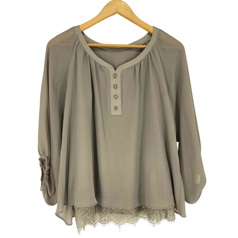 メイソングレイ MAYSON GREY レースレイヤードブラウス レディース 2