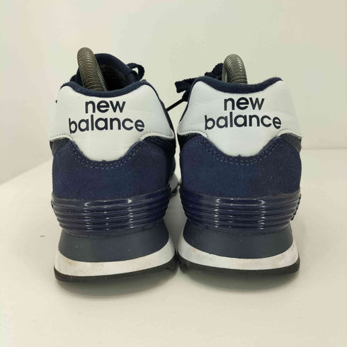 ニューバランス NEW BALANCE 574 NAVY ローカットスニーカー レディース JPN:24.5