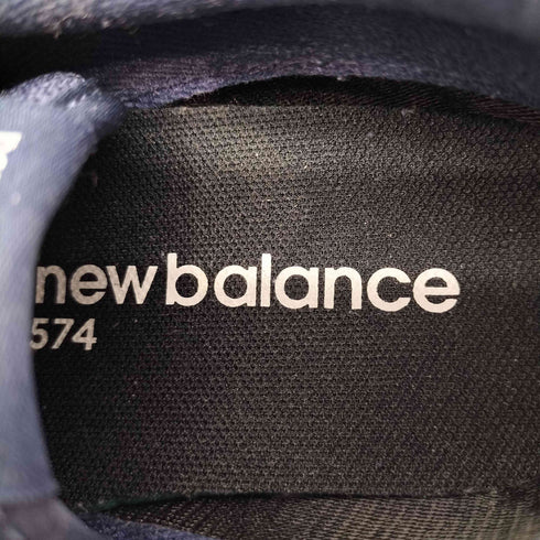 ニューバランス NEW BALANCE 574 NAVY ローカットスニーカー レディース JPN:24.5