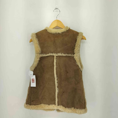 HAYASIHI SHOTEN 裏ボア トルグボタン ムートンベスト メンズ 16