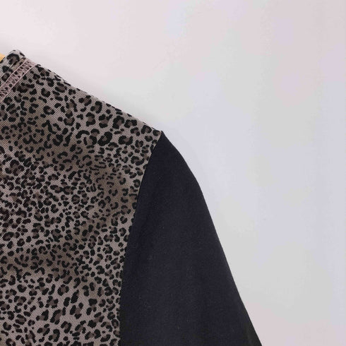 Y2K Calabaza レオパード ラインストーン トップス レディース FREE