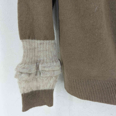 トリココムデギャルソン tricot COMME des GARCONS AD2020 カシミヤ混ウールカーディガン レディース import:M