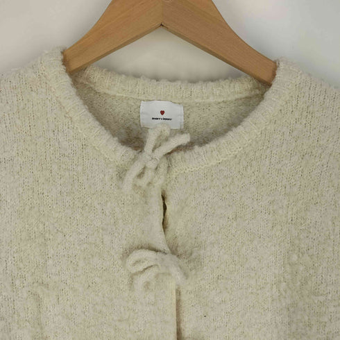 メリージェニー merry jenny ブークレリボンニットカーディガン レディース FREE