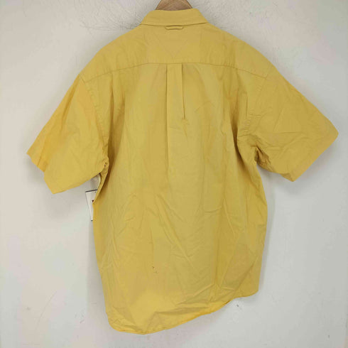 トミーヒルフィガー TOMMY HILFIGER エンブレム刺繍ロゴ 半袖シャツ メンズ import:L