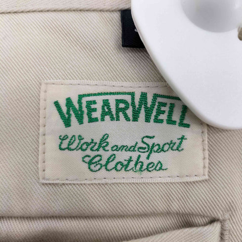 WEARWELL SHIPS別注 テーパード カラー チノパンツ メンズ 30