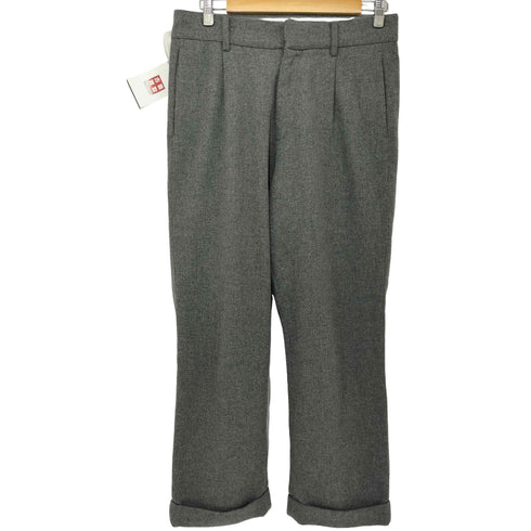 アーバンリサーチ URBAN RESEARCH Wool tuck wide pants ウール タック ワイドパンツ メンズ JPN:L