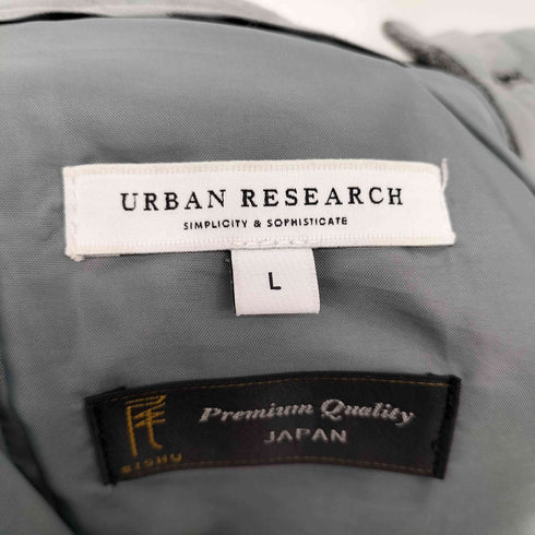 アーバンリサーチ URBAN RESEARCH Wool tuck wide pants ウール タック ワイドパンツ メンズ JPN:L