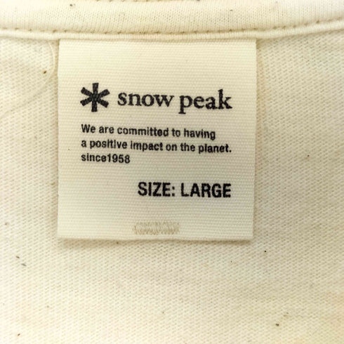 スノーピーク Snow Peak モックネックTシャツ メンズ L