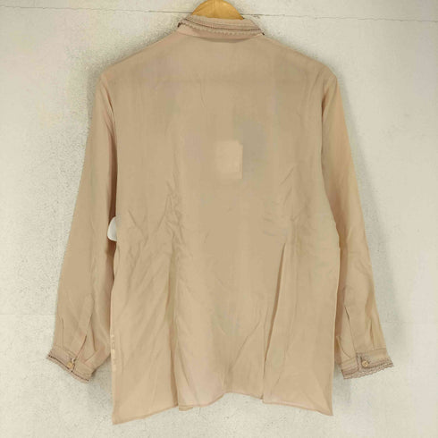 DANA PARIS レース刺繍シルクシャツ elegance レディース 9