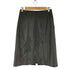 バーニーズニューヨーク BARNEYS NEWYORK レザーミニスカート レディース 34