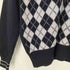 ワイズフォーメン Ys for men L.Q. Y'S FOR MEN アーガイル柄 Vネックニット メンズ