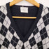 ワイズフォーメン Ys for men L.Q. Y'S FOR MEN アーガイル柄 Vネックニット メンズ