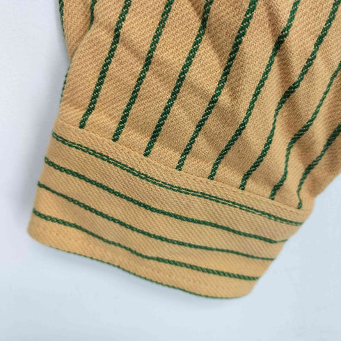 ヒューストン HOUSTON STRIPE VIYELLA SHIRT メンズ XL