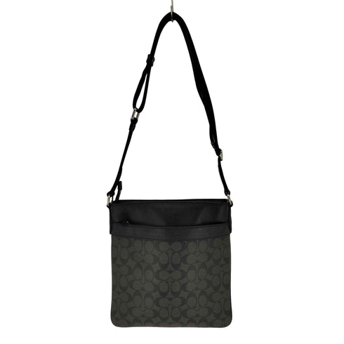 コーチ COACH シグネチャー PVC ショルダー バッグ メンズ