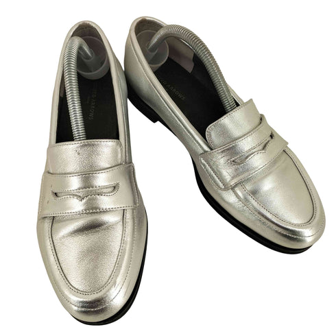 ユナイテッドアローズ UNITED ARROWS レイン レザー ローファー レディース 36h