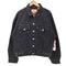 リーバイス Levis 90S TRUCKER トラッカージャケット ブラック デニム ジャケット レディース import:M