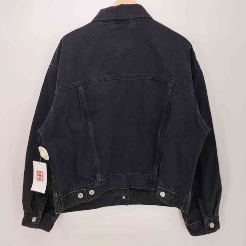 リーバイス Levis 90S TRUCKER トラッカージャケット ブラック デニム ジャケット レディース import:M