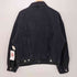 リーバイス Levis 90S TRUCKER トラッカージャケット ブラック デニム ジャケット レディース import:M