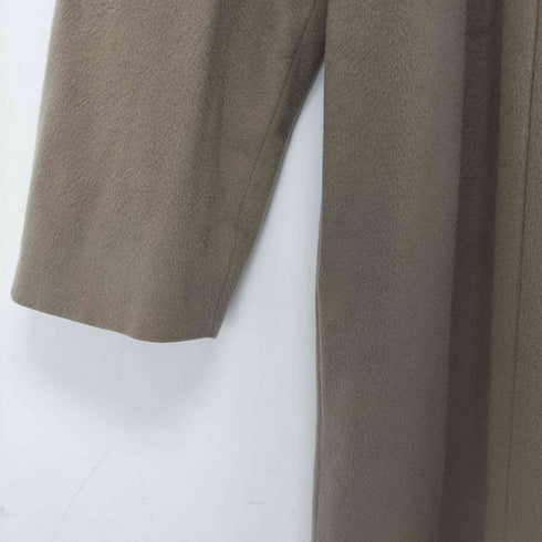 ROGA pure white cashmere ステンカラーコート レディース