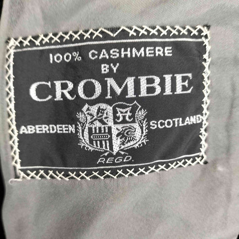 ECSAINE PLAZA カシミヤ100 ダブルブレスト テーラードジャケット cashmere100 by CROMBIE メンズ