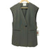 ミディウミソリッド MIDIUMISOLID 25SS no collar vest ノーカラーベスト レディース FREE