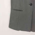 ミディウミソリッド MIDIUMISOLID 25SS no collar vest ノーカラーベスト レディース FREE