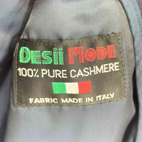 DESII MODE イタリア製 カシミヤ100 ステンカラーコート メンズ A5