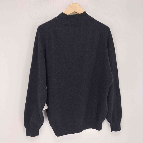 CASHMERE カシミヤ100 モックネックニット メンズ