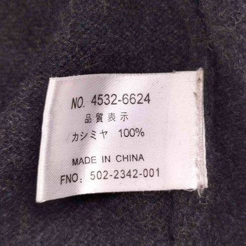 CASHMERE カシミヤ100 モックネックニット メンズ